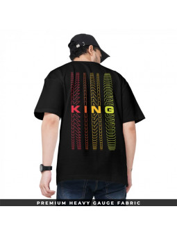 KING: Stacked Oversized T-shirt